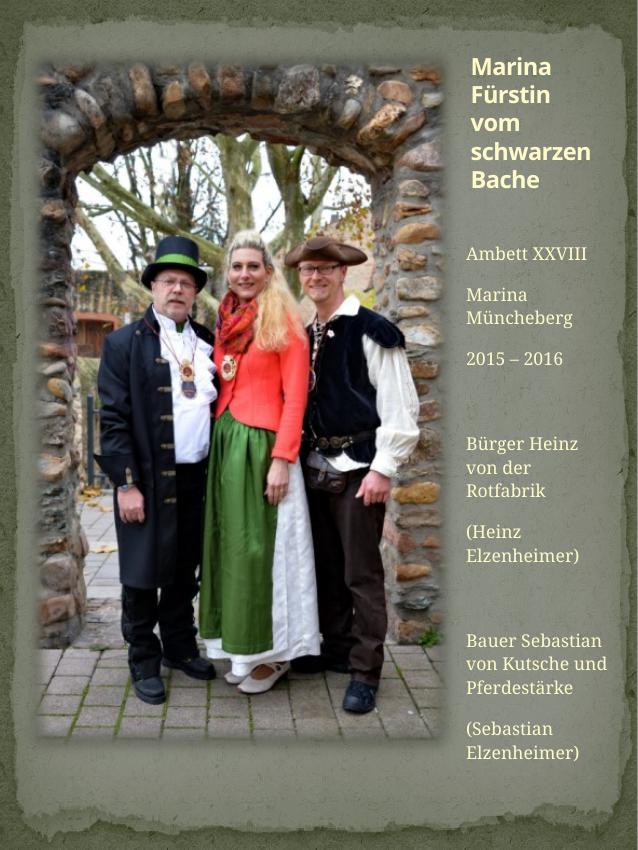 Historisches Chronikbild: Marina Müncheberg, Ambett XXVIII, 2015–2016