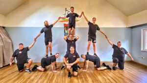 Die Taunus Titans beim gemeinsamen Training